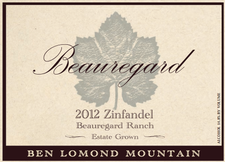 2012 Magnum Zinfandel Beauregard Ranch