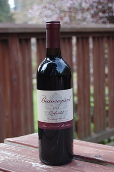 2008 Zinfandel Beauregard Ranch