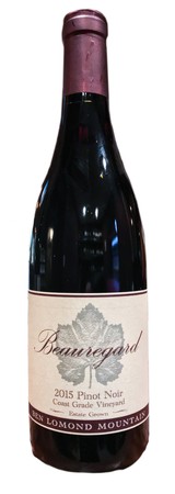 2015 Pinot Noir Coast Grade Vineyard