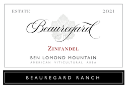 2021 Zinfandel Beauregard Ranch